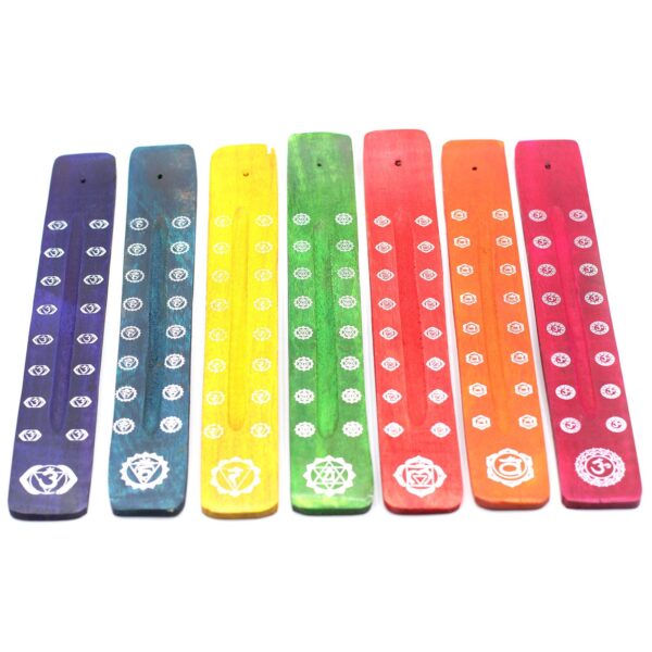 Second image of Quemador de incienso - Chakras ( Colores Variados)