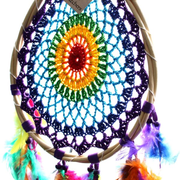 Second image of Bali Dreamcatchers - Med Multi Teardrop