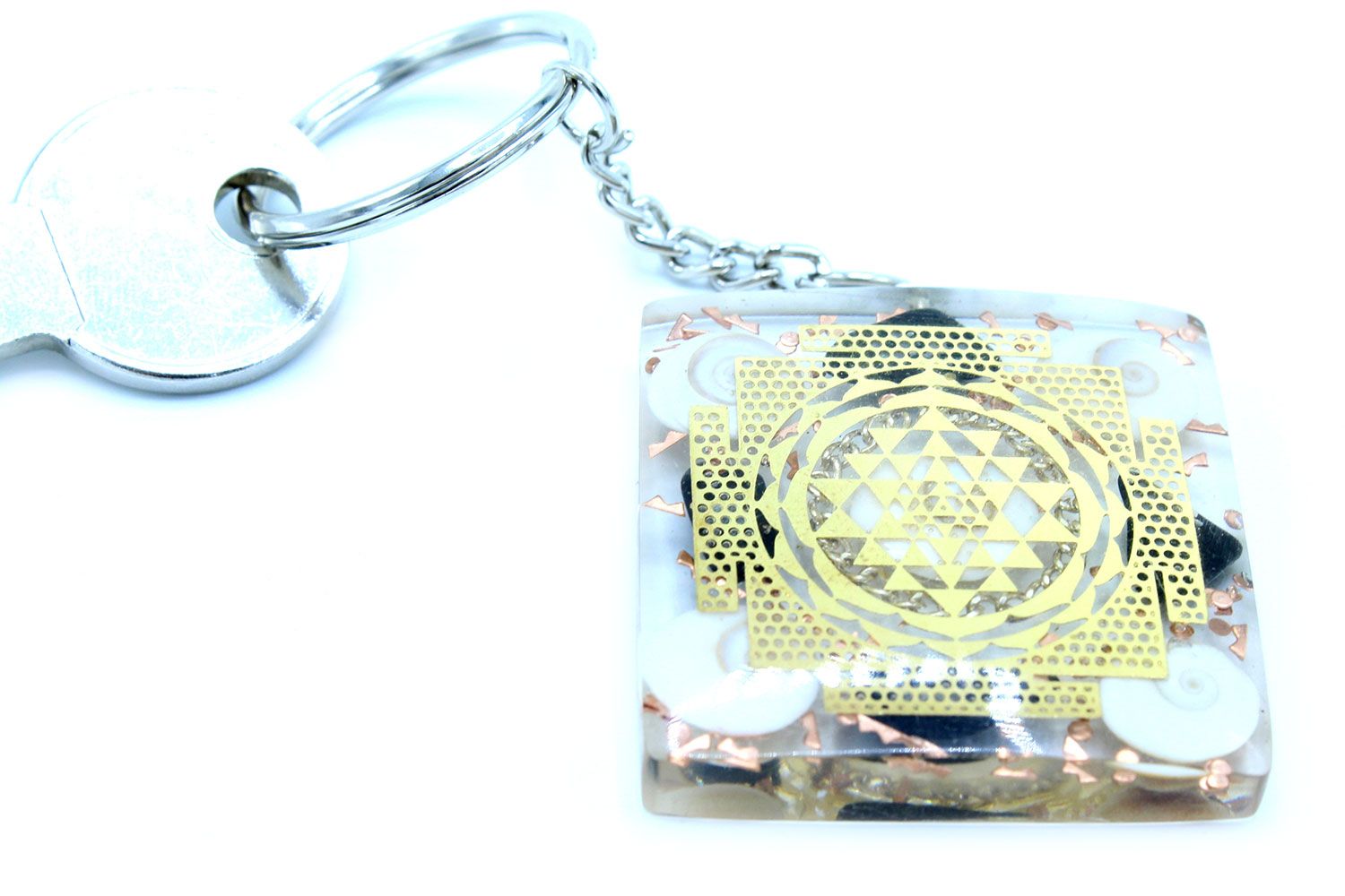 Second image of Llavero Orgonite Power - Turmalina Protector Hogar