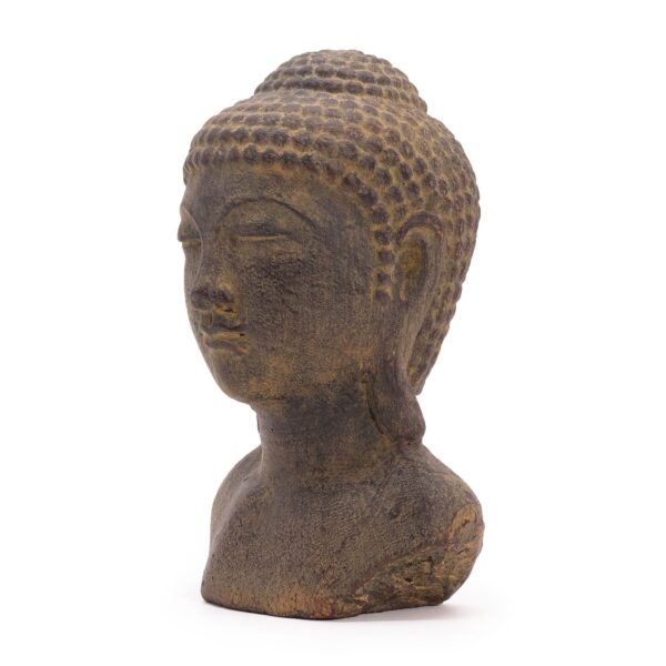 Second image of Cabeza de Buda Tranquilidad - Gris