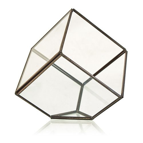 Second image of Terrario de Vidrio - Cubo en la Esquina