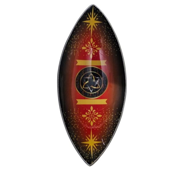 Porta Inciensos Esmaltado - Aluminio - Triquetra Pagana