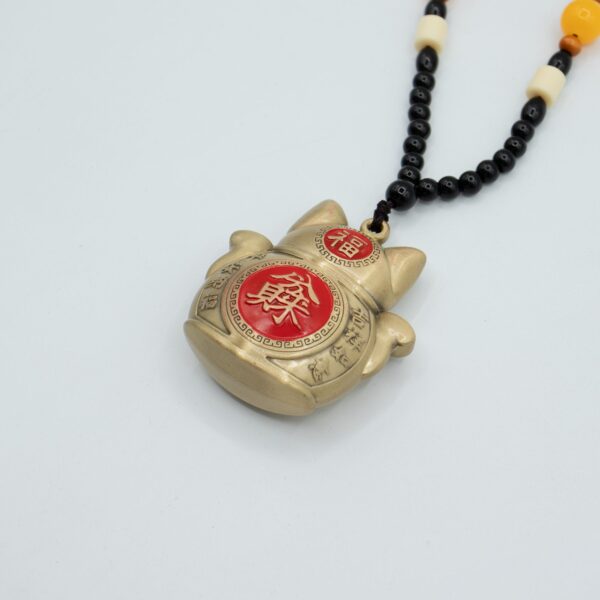 Second image of Colgante de Feng Shui - Gato de la Suerte