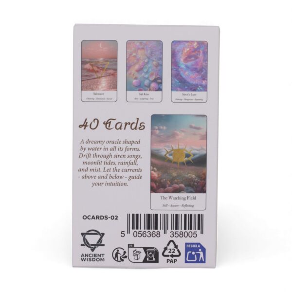Second image of Cartas de Oráculo de Aguas Etéreas - Sirenas y Luz de la Luna